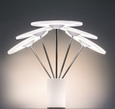 创意设计:可360度旋转的伞状LED创意台灯 获德国IF设计奖_LED应用_产品资讯_LED资讯_中国半导体照明网